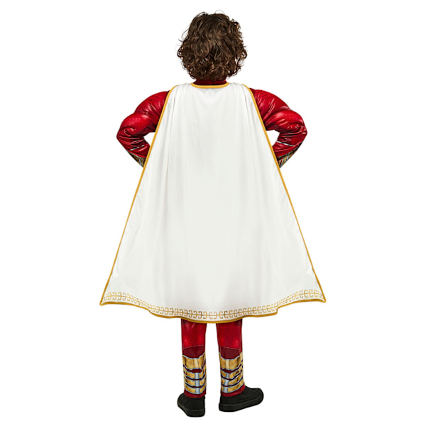 Shazam Pojkkostym i Polyester M Röd/Guld Red/Gold M
