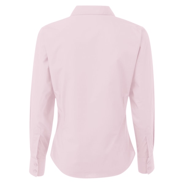 Premier Dam/Dam Poplin Långärmad Blus 12 Rosa Pink 12