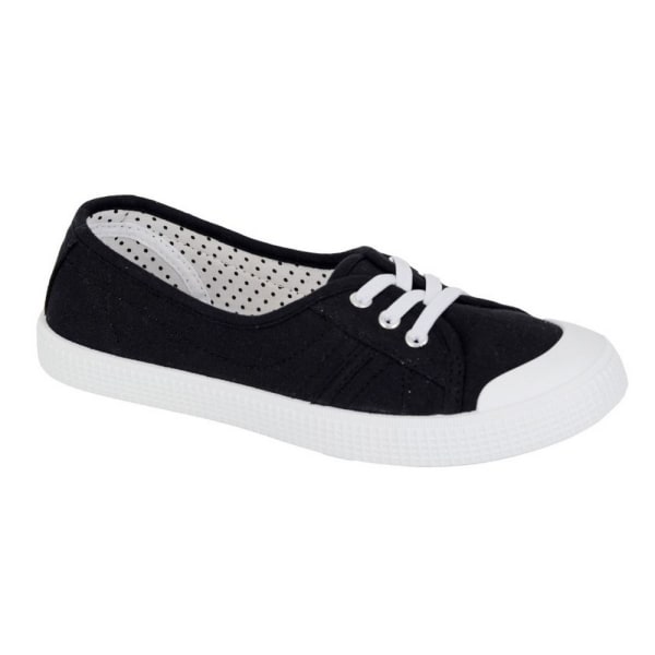 Rdek dam/dam Canvas Pumps 5 UK svart Black 5 UK