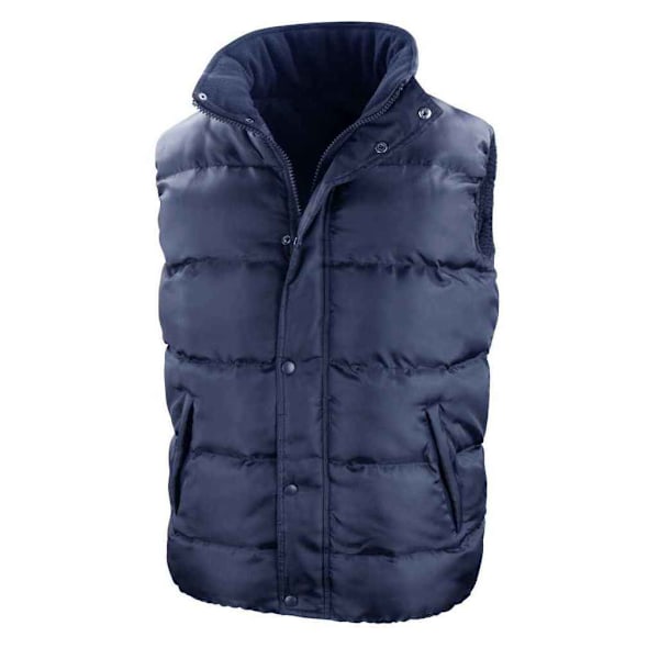 Result Core Unisex Vuxen Nova Vadderad Väst M Marinblå Navy M