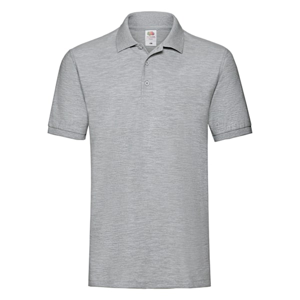 Fruit of the Loom Premium Heathered Polo Shirt S Athletic Athletic S