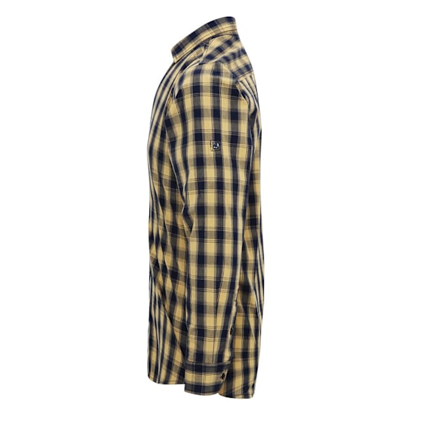 Premier Herr Mulligan Check Långärmad Skjorta M Kamel/Marinblå Camel/Navy M
