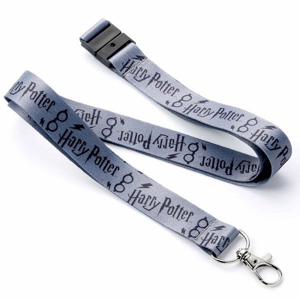 Harry Potter logotyp snodd grå/svart Grey/Black One Size