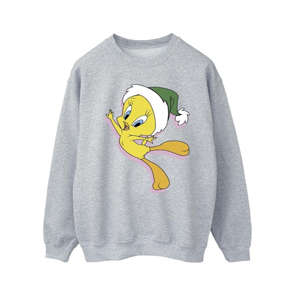 Looney Tunes Tweety Julmössa Sweatshirt M Sports Grey Sports Grey M