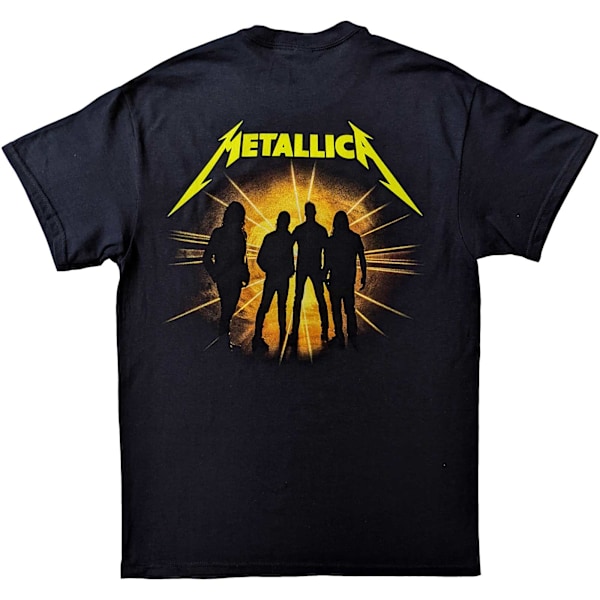 Metallica Unisex Adult 72 Seasons Strobes Photograph Bomull T-S Black L