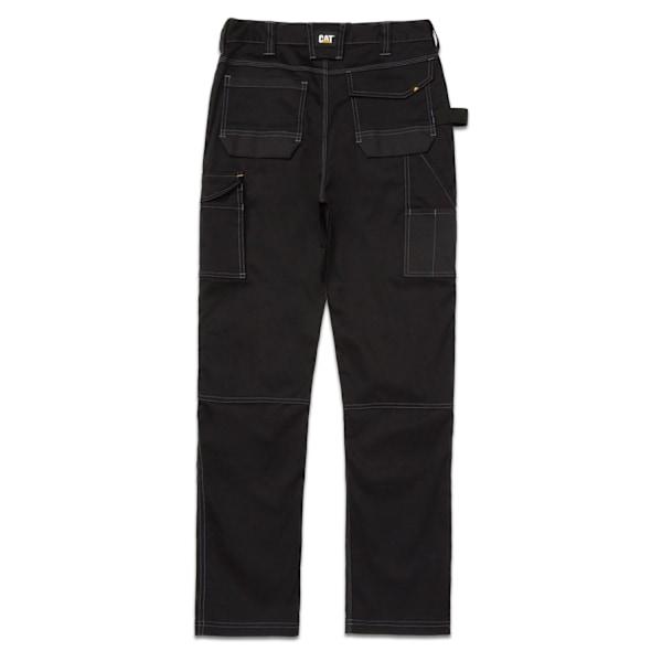 Caterpillar Essential Stretch Arbetsbyxor för män 30R Svart Black 30R