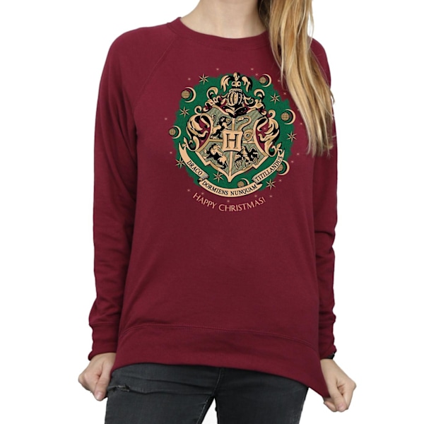 Harry Potter Dam/Dam Julkrans Sweatshirt M Bourgogne Burgundy M