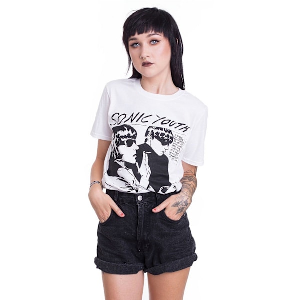 Sonic Youth Dam/Dam Goo Album T-shirt XXL Vit White XXL