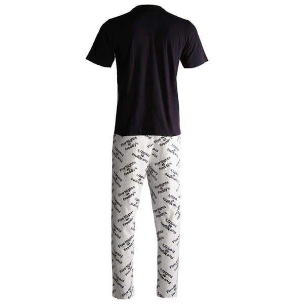 Five Nights At Freddys Herrpyjamas XL Svart/Grå Black/Grey XL