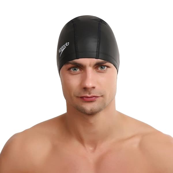 Speedo Unisex Pace Badmössa En Storlek Svart Black One Size