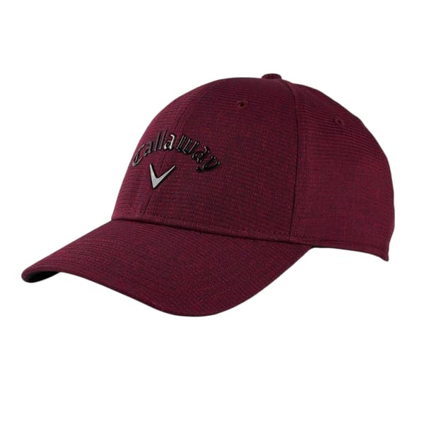 Callaway Herr Logotyp Polyester Golfkeps En Storlek Röd/Svart Red/Black One Size