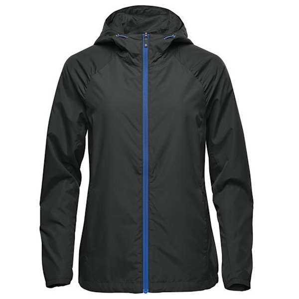 Stormtech Womens/Ladies Pacifica Lightweight Jacket 14 UK Svart Black/Azure 14 UK