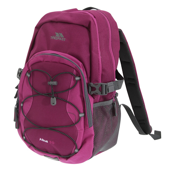 Trespass Albus 30 Liters Casual Ryggsäck/Backpack Storlek One Grape Grape Wine One Size