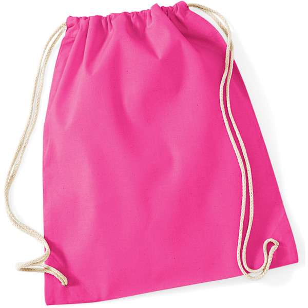 Westford Mill Bomullssäck - 12 liter En storlek Fuchsia Fuchsia One Size