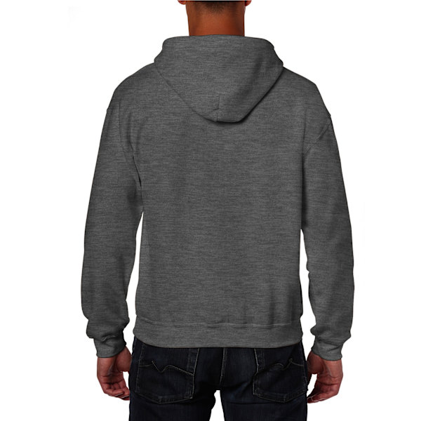 Gildan Unisex Adult Heavy Blend Full Zip Full Zip Hoodie L Dark Dark Heather L