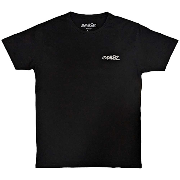 Gorillaz Unisex Adult Pocket Spray - George Group T-Shirt M Bla Black M