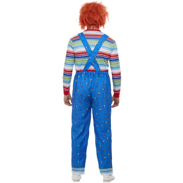 Chucky Herrkostymset M Blå Blue M