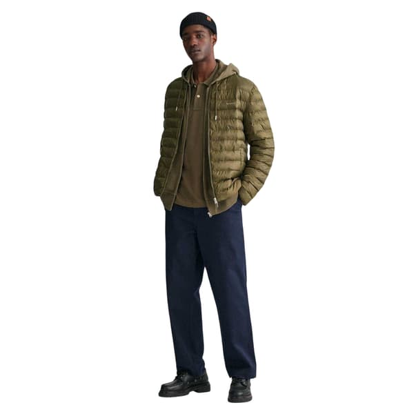 Gant Herr Regular Bomberjacka L Grön Green L