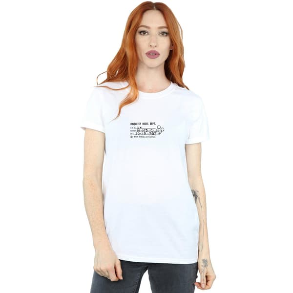 Disney Dam/Dam Mickey Mouse Karaktärsmodell Avd. Bomull White S