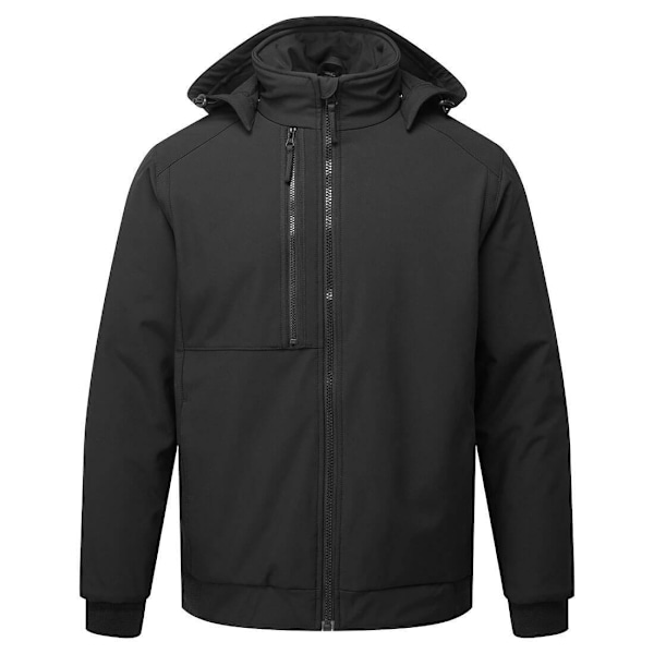 Portwest Unisex Vuxen WX2 Eco Hooded Isolerad 2-Lagers Soft Shell Black 4XL