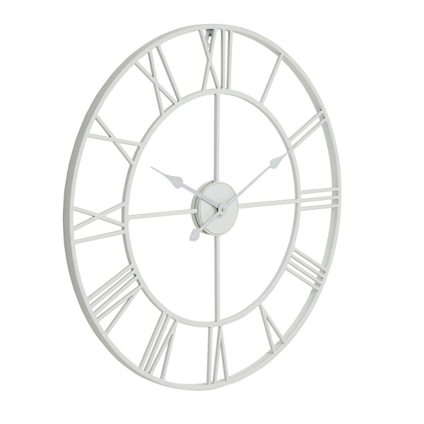 Hill Interiors Skelett Väggklocka En Storlek Vit White One Size