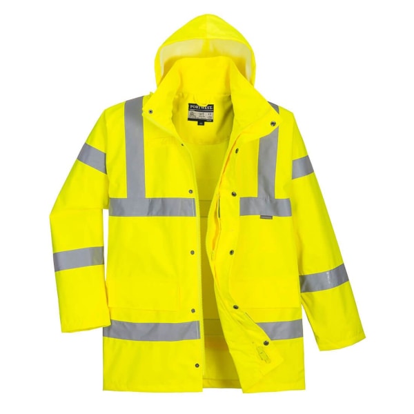 Portwest Mens RT60 Hi-Vis Traffic Jacket M Gul Yellow M