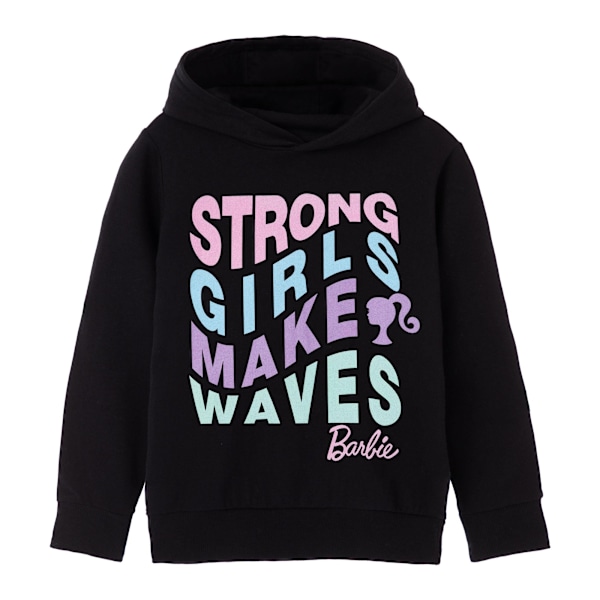 Barbie Girls Strong Girls Make Waves Hoodie 11-12 år Svart Black 11-12 Years