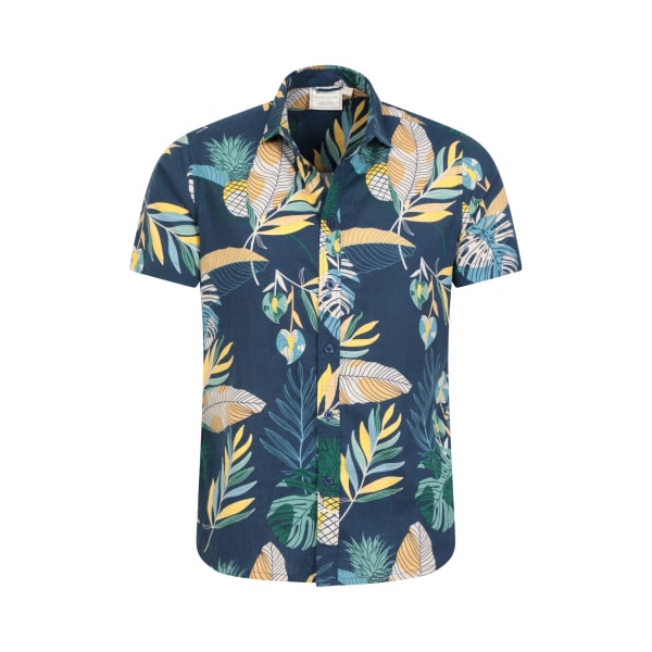 Mountain Warehouse Hawaiiansk skjorta för män S Blå Blue S