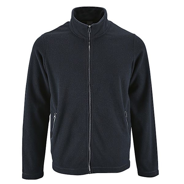 SOLS Herr Norman Fleece Jacka M Marinblå Navy M