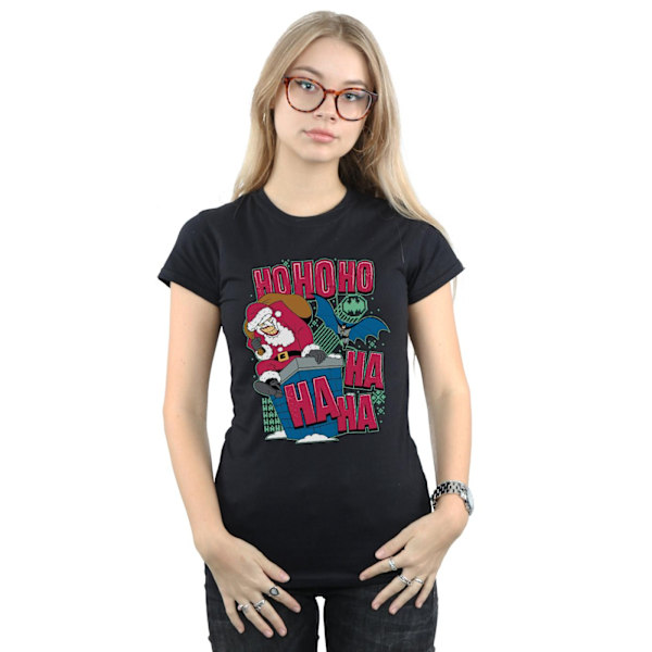 DC Comics Dam/Kvinnor Batman Och Joker Ha Ha Ha Ho Ho Ho Bomull Black XXL