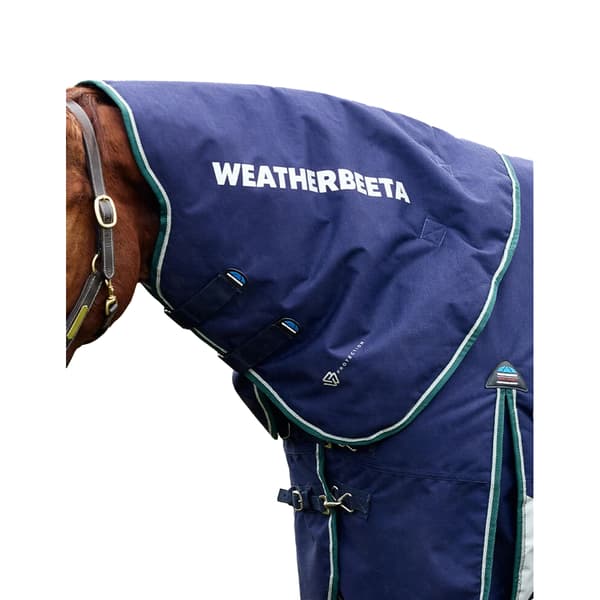 Weatherbeeta Comfitec Plus Dynamic High-Neck 220g Hästtäcke Navy/Forest Green 5´ 6