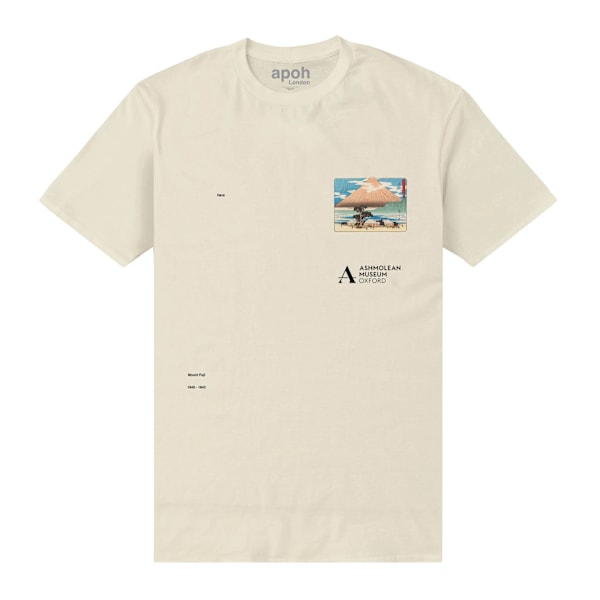 Ashmolean Museum Unisex Vuxen Landskap T-shirt L Sand Sand L