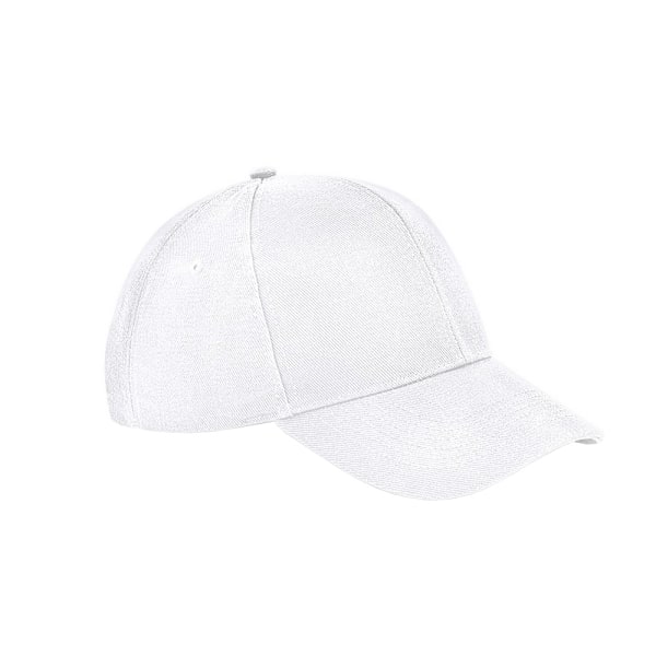 Beechfield Unisex Ultimate 6 Panel Cap One Size Vit White One Size