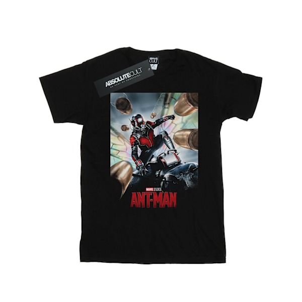 Marvel Studios Pojkar Ant-Man Poster T-Shirt 7-8 År Svart Black 7-8 Years
