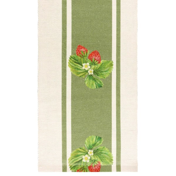 Evans Lichfield Löpare med jordgubbar 180 cm x 35 cm Salvia Sage 180cm x 35cm