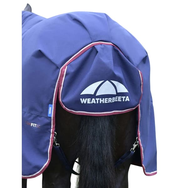 Weatherbeeta Comfitec Essential Combo Neck 360g Hästtäcke Navy/Burgundy 6´ 3