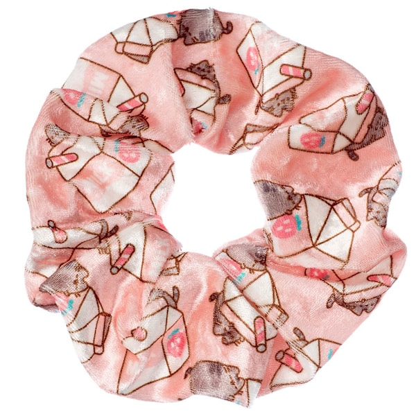 Pusheen Milkshake Scrunchie One Size Ljusrosa Light Pink One Size