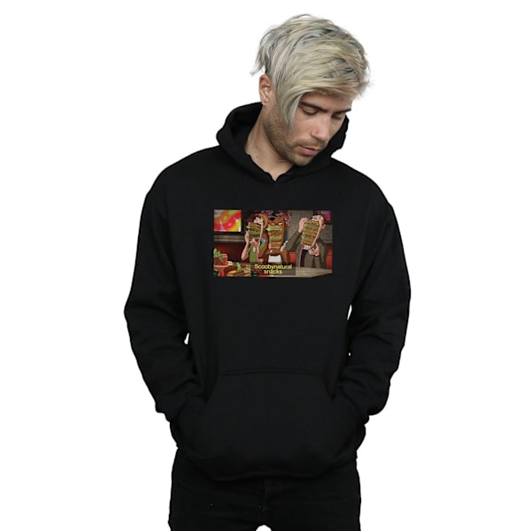 Scoobynatural Mens Supernatural Snacks Hoodie L Svart Black L
