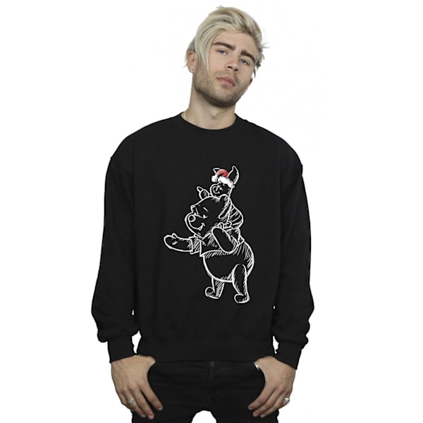 Disney Herr Winnie The Pooh Piglet Jultröja 5XL Svart Black 5XL