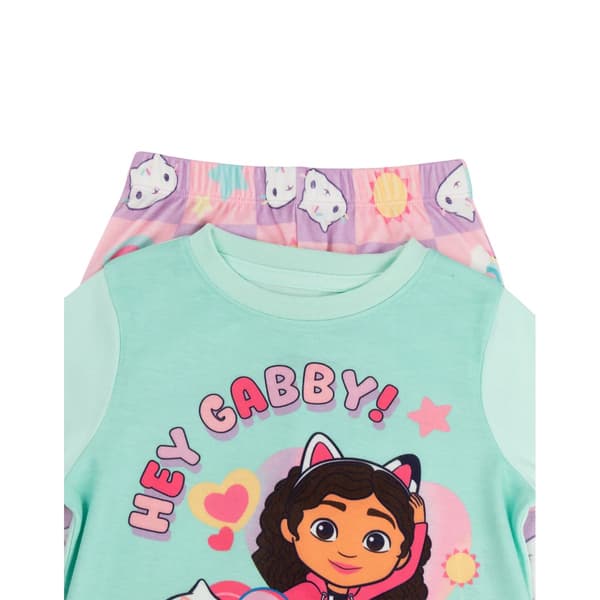 Gabby´s Dollhouse Flickvän Karaktär Långärmad Lång Pyjamas Set Multicoloured 5-6 Years