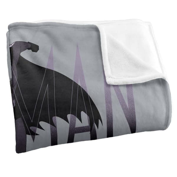 Batman Caped Crusader Running Soft Touch-filt 152 cm x 127 cm Multicoloured 152cm x 127cm