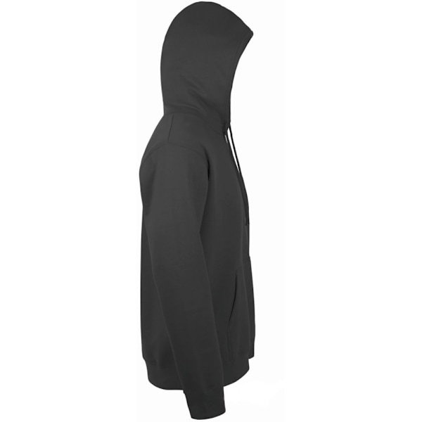 SOLS Snake Unisex Hoodie / Huvtröja 4XL Mörkgrå Dark Grey 4XL