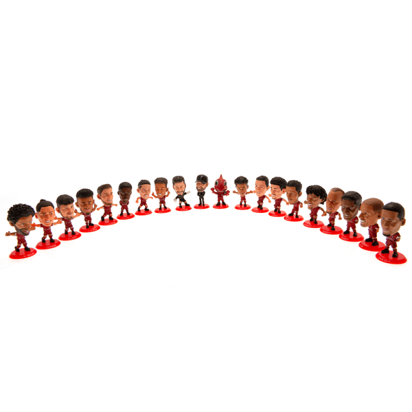 Liverpool FC 2023-2024 SoccerStarz fotbollsfigur (paket med 2 Red/Black One Size