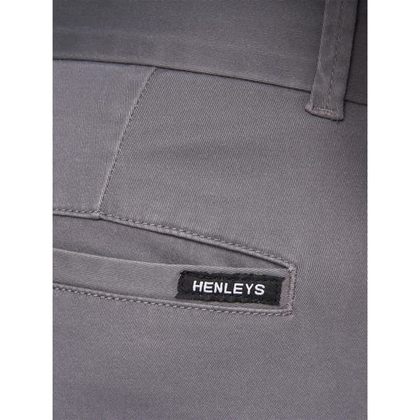 Henleys Herr Edition Chinos 38S Grå Grey 38S