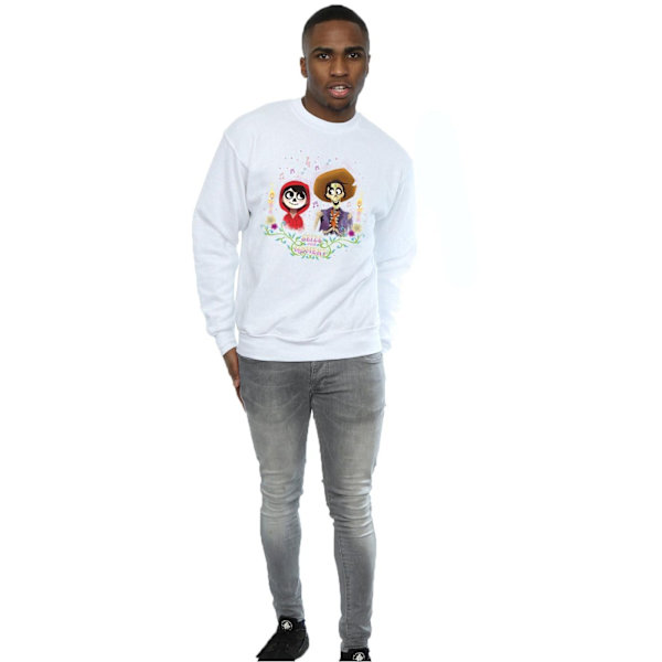 Disney Herr Coco Miguel Och Hector Sweatshirt XL Vit White XL