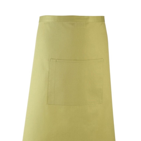 Premier Unisex Färger Bar Apron / Arbetskläder (Lång Continental S Lime One Size