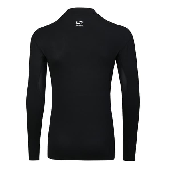 Sondico Herr Mock Neck Underställströja S Svart Black S
