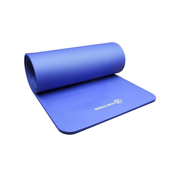 Pilates-Mad Core Fitness Yogamatta One Size Blå Blue One Size