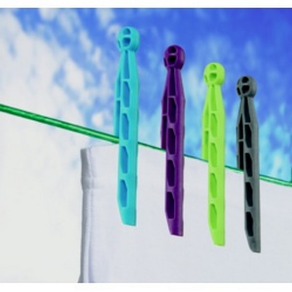 SupaHome Dolly Klädnypa i plast (24-pack) En storlek Flerfärgad Multicoloured One Size