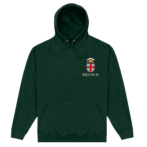 Brown University Unisex Vuxen Emblem Hoodie XL Forest Green Forest Green XL